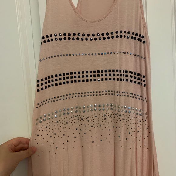 Pink rue 21 tank top - Picture 3 of 5